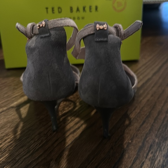 Ted baker Dvaita Grey kitten heel - Picture 3 of 5